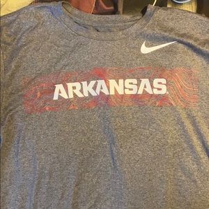 Nike Arkansas Razorback Seismic 2018 Dri-Fit Tee